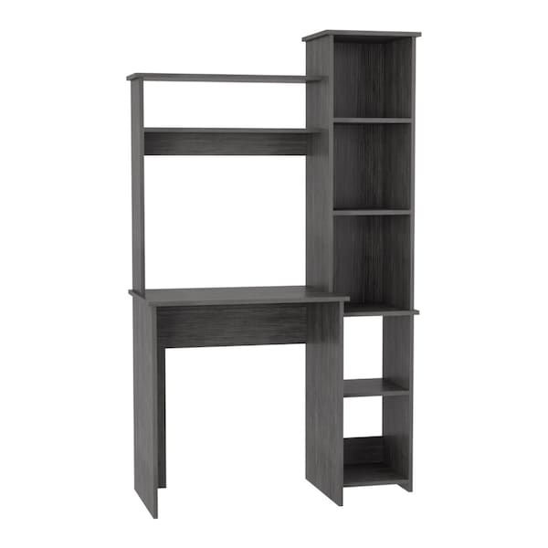 Tuhome 17.8 in. D X 63.9 in. H, 38.7 in. W X Laminate, Smokey Oak ELV5202 - main